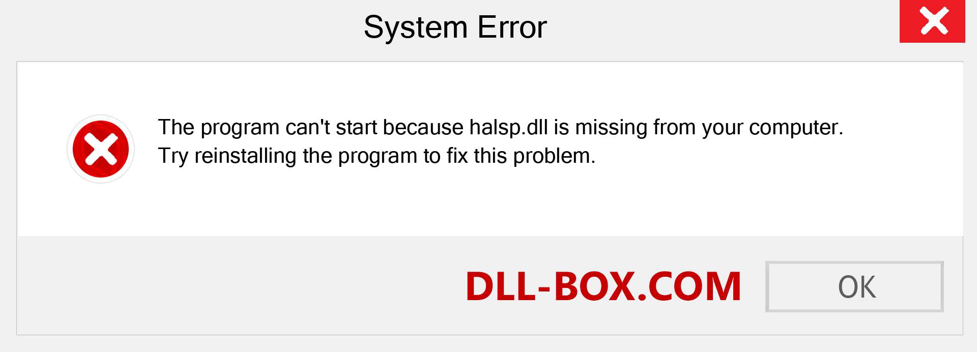  halsp.dll file is missing?. Download for Windows 7, 8, 10 - Fix  halsp dll Missing Error on Windows, photos, images